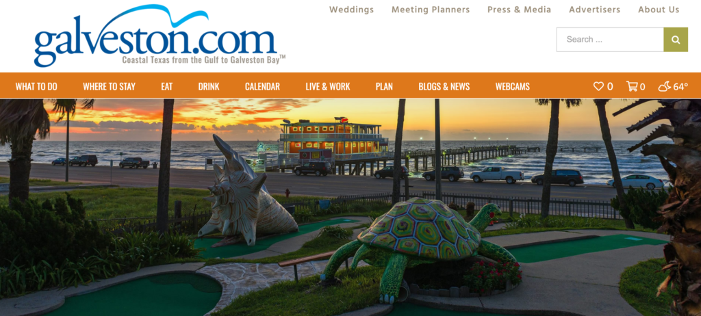 fun things to do in galveston: magic carpet mini golf