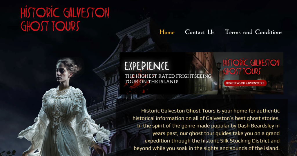 fun things to do in galveston: ghost tours