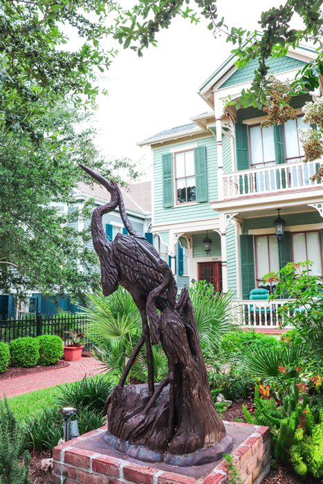 fun things to do in galveston: tree sculpture tour