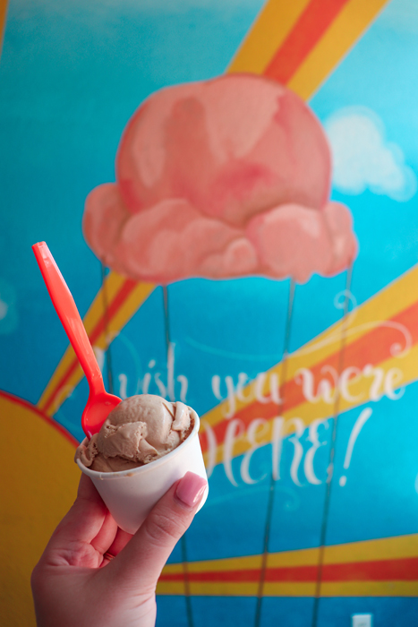 fun things to do in galveston: hey mikey's ice cream