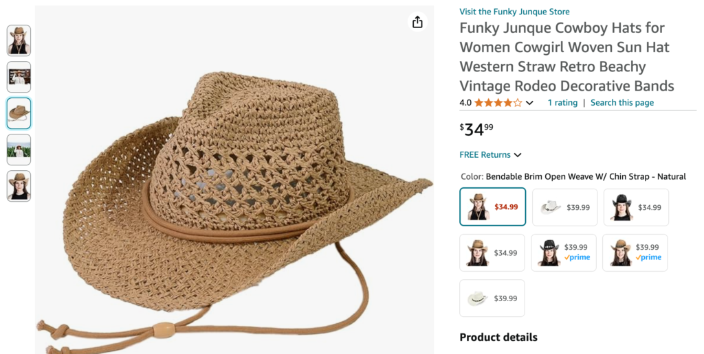 sun hat sun dress arizona road trip packing list